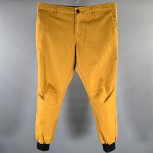 KITH Size 36 Tan Black Twill Cotton Zip Fly Casual Pants